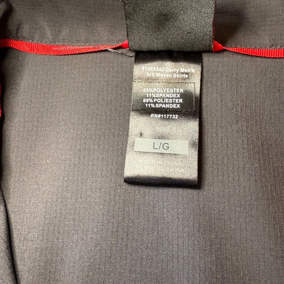Gerry Mens Short Sleeve Dark Gray Renegade‎ Field Shirt L - Picture 5 of 9